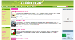 Desktop Screenshot of edition.crdp-nantes.fr